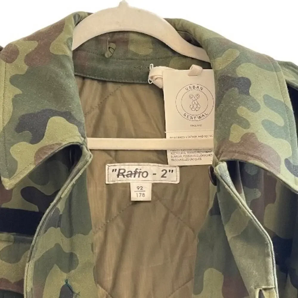 Urban Renewal Men's Vintage Heavyweight Camo Jacket With Tags